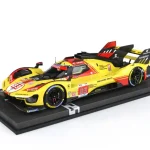 Ferrari 499P Team AF Corse 83 24h Le Mans 2024 R. Kubica - R. Shwartzman - Y. Ye (vitrinnel) Limitált Vedd meg online